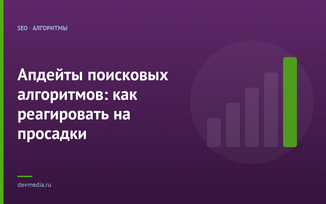 Апдейты поисковых алгоритмов: как реагировать на просадки