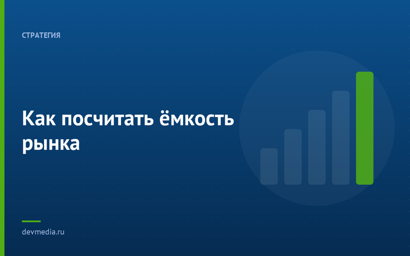 Как посчитать ёмкость рынка