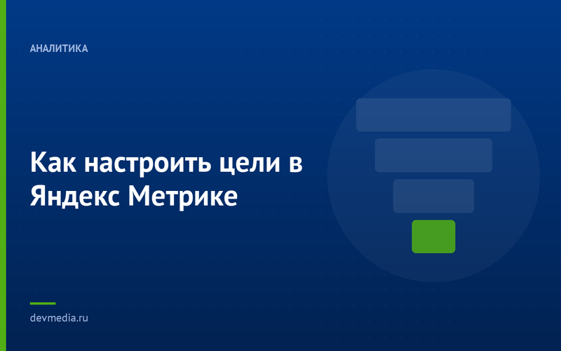 Как настроить цели в Яндекс Метрике