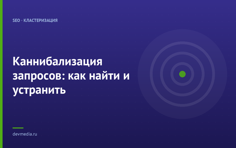 Каннибализация запросов: как найти и устранить