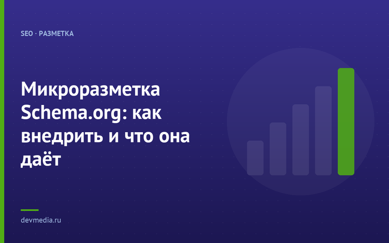 Микроразметка Schema.org: как внедрить и что она даёт