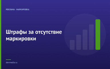 Штрафы за отсутствие маркировки