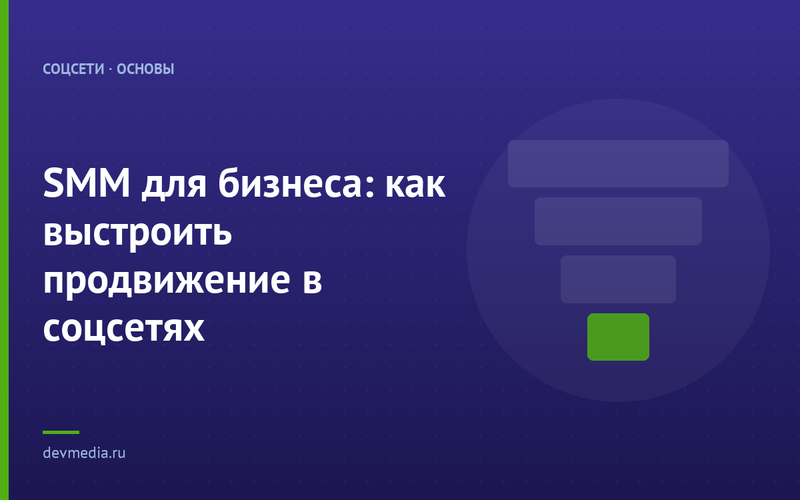 SMM для бизнеса: как выстроить продвижение в соцсетях