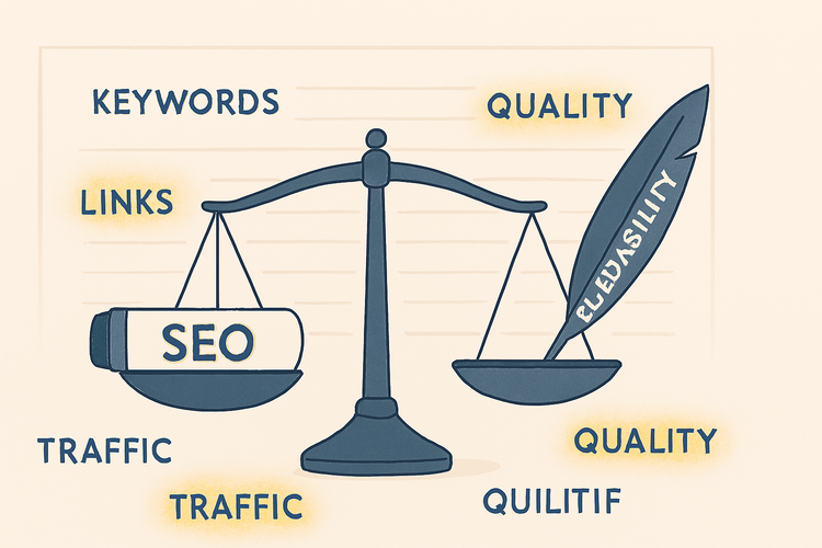 Плотность ключевых слов: искусство баланса между SEO и читаемостью