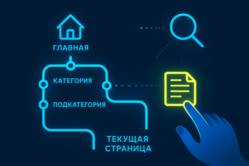 Навигационная цепочка (Breadcrumbs): что это и как её правильно использовать